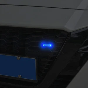 Car LED Solar Powered Dummy Alarm Light Stimulated Anti-Theft Flashing Light - Foto 1 di 16