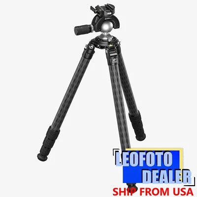Leofoto LM-364CX+MH-60LRC Tripod 75mm Outdoor Shooting Set with BallHead - Image 1 of 4