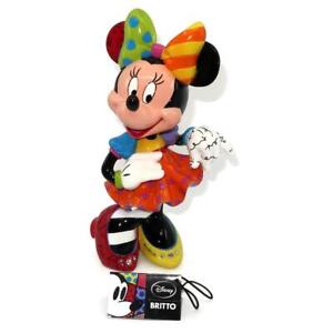 Disney Romero Britto Pop Art Minnie Mouse Bling Figurine 9 3/4" Tall