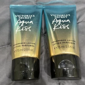 2-Victoria's Secret Agua Kiss  Women’s Fragrance Lotion 75 ml/2.5 fl Oz NEW - Picture 1 of 1