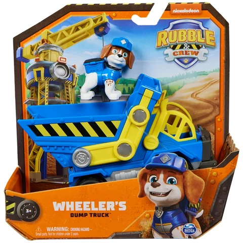 RUBBLE CREW WHEELER'S DUMP TRUCK & DOG FIGURE Cover