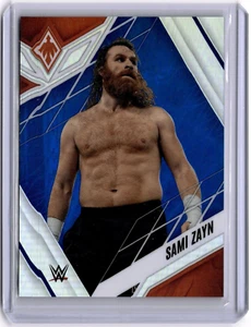 Sami Zayn 2023 Panini Chronicles Phoenix WWE Blue #323 WWE Raw #84/99 - Picture 1 of 2