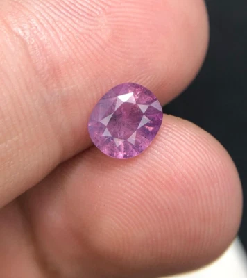 1.85 Ct Natural Sapphire Purplish Pink Color Cushion Shape Gemstone @ Afghanista - Image 1 of 4