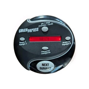 Hasbro Catch Phrase Handheld Electronic Game 2016 Black Working CatchPhrase - Picture 1 of 4