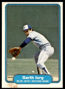 1982 Fleer Garth Iorg Toronto Blue Jays #616