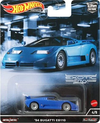 2022 eebHot Wheels Premium Car Culture Exotic Envy ’94 BUGATTI EB110 - Image 1 of 4