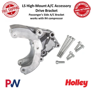Soporte de accionamiento accesorio de aire acondicionado de montaje alto Holley LS, lado del pasajero - Imagen 1 de 12