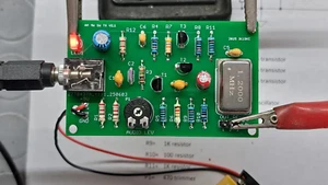 DIY KIT MW 1,2 MHz AM transmitter - KIT trasmettitore onde medie 1200 KHz AM - Imagen 1 de 4