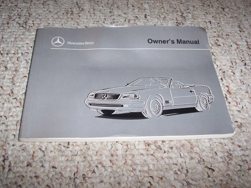 Mercedes Benz SL500 SL600 SL600 SL 1998 clase dueño operador manual de usuario 5,0 L 6,0 L  Foto 1 de 1