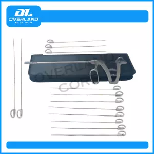 Skorpion Knienaht Passer gerade 16 mm & 13 Nadeln Arthroskopie Instrumente - Bild 1 von 2