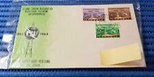 1965 Malaysia First Day Cover ITU Centenary Commemorative Stamp Issue 