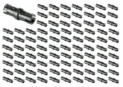 ☀️NEW LEGO 100x BLACK Technic Pin with Short Friction Ridges - Image 1 of 2