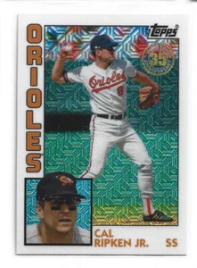 2019 Topps Chrome Silver Pack Mojo 1984 Refractor Cal Ripken Jr. T84-50 - Picture 1 of 1