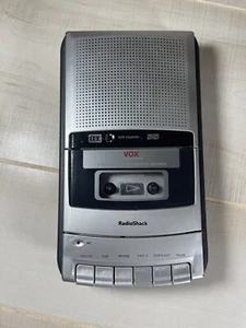 RADIO SHACK CTR-121 Cassette Recorder Tape Player VOX Voice Activation TESTED - Picture 1 of 9