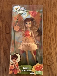 Disney Fairies FAWN WILD ROSE Doll NIB Sealed Jakks Pacific RARE! - Picture 1 of 2