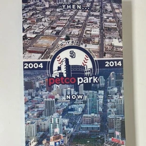 San Diego Padres Collectible Long Canvas Print 2004 2014 Petco Park NEW 8' x 18" - Picture 1 of 6