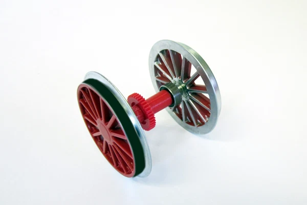 Piko 36085 G Scale BB Plated Traction Wheelset BR194 Red - Image 1 of 1