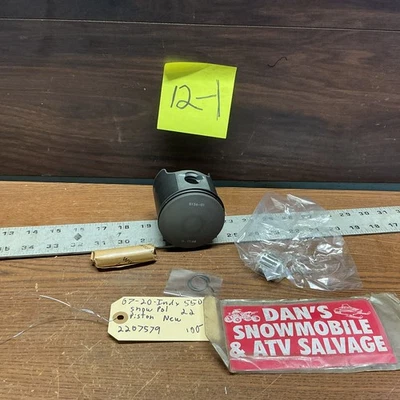 Pistón nuevo # 2207579 Polaris 2007-2020 Indy 550 moto de nieve (1-2) Foto 1 de 4