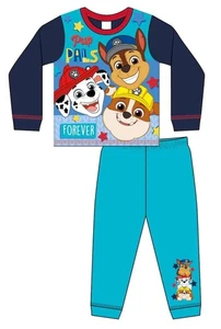 PAW PATROL TEAM PAW BLUE PYJAMAS PJ'S NIGHTWEAR SLEEP BOYS KIDS CHILDRENS GIFT - Picture 1 of 1