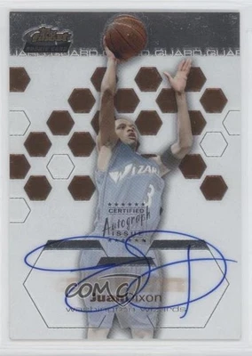 2002-03 Topps Finest Rookie Auto/999 Juan Dixon #117 Rookie Auto RC Foto 1 de 2