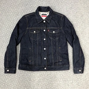 Levis Premium Denim Giacca Uomo Piumino Medio Isolato Tampone Performance Caldo - Foto 1 di 17