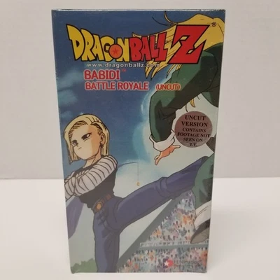 SEALED Dragon Ball Z VHS "Babidi - Battle Royale" (UNCUT Version, 3 Episodes) - Image 1 of 4