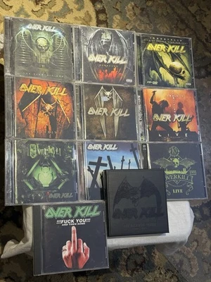 OVERKILL (11 Compact Disc Lot)/OOP/Boxset/Rare/CD’s Used & Excellent Condition!! - Image 1 of 4