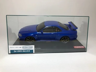 KYOSHO Mini-Z Body NISSAN SKYLINE GT-R V-spec II Nur Metallic Blue MZG401MB - Image 1 of 4