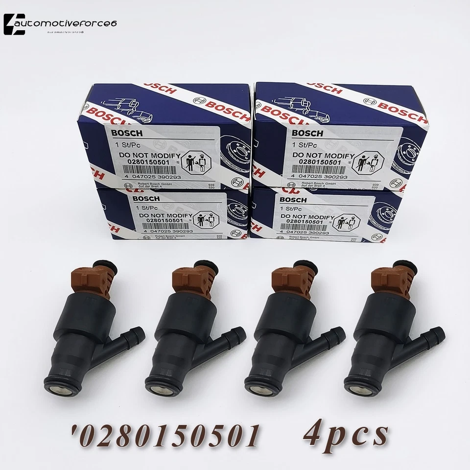 4x Fuel Injectors 0280150501 for 94 - 99 BMW 318i 318ti 318is Z3 l4 CA Foto 1 de 4
