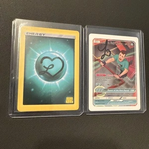 Carta Autografo Pokemon Leonhart Ninja Guerriero - Foto 1 di 5