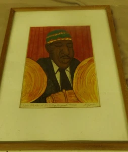 Disegno artistico Eddie Gladder at The Village Vanguard di R Ganes - Foto 1 di 6