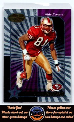 Terrell Owens 2000 Leaf Certified #80 San Francisco 49ers - Image 1 of 4