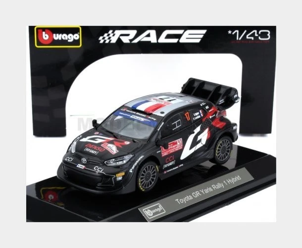 BURAGO 18-38323 TOYOTA - YARIS GR RALLY1 HYBRID TEAM TOYOTA GAZOO RACING WRT (ni - Immagine 1 di 2