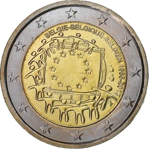 [#376077] Belgium, 2 Euro, 2015, Brussels, Bi-Metallic, MS - Picture 1 of 2