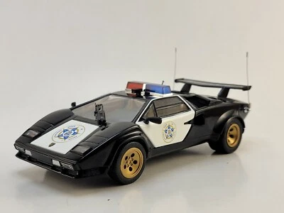 Franklin Mint 1985 Lamborghini Countach 5000S FOP полицейский автомобиль LE 500 1:24 L@@K - Изображение 1 из 4
