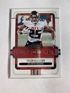 Tyler Allgeier 2022 Panini Contenders Rookie of the Year RC #ROY-TAG Falcons - Bild 1 von 2