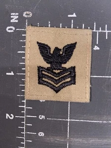 Sottufficiale 1a Classe E-6 Patch Distintivo Tab Stati Uniti Militare US Navy Naval - Foto 1 di 6