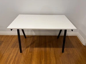 IKEA TROTTEN Desk, white/anthracite, 120x70 cm - Picture 1 of 3