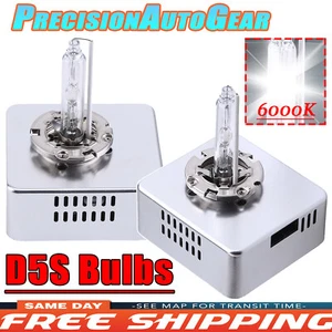 2 D5S 25W 6000K HID Xenon Replacement Low/High Beam Headlight Lamp Bulbs For GMC - Picture 1 of 17