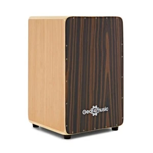 Cajon by Gear4music Ebony - Picture 1 of 5
