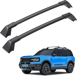 KitsPro 260lb Roof Rack Cargo Cross Bars 2021-2023 Ford Bronco Sport Off-Road - Foto 1 di 9