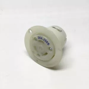 Hubbell HBL2626 Twist-Lock Flanged Female Receptacle, 2P 3W, 30A 250VAC, L6-30R - Picture 1 of 4