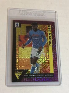 2021-22 Panini Chronicles Flux Andre-Frank Zambo Anguissa Purple Mojo SP Napoli - Picture 1 of 3