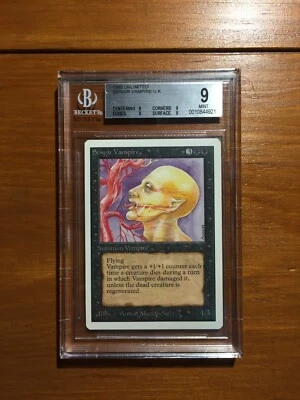 MTG UNLIMITED 1993 SENGIR VAMPIRE BGS 9 - Imagen 1 de 2