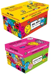 Mr Men and Little Miss Box Set Collection 84 Books by Roger Hargreaves NEW Pack - Picture 1 of 3