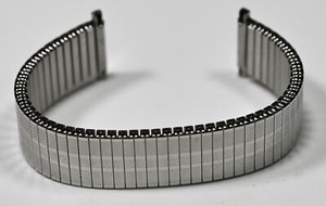 Stretchy Expandable Watch Strap Bracelet Stainless Steel 18mm - 22mm Expander