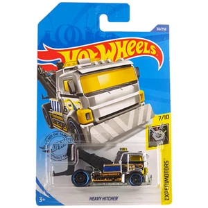 Hot Wheel HEAVY HITCHER Experimotor SILVER Tow Truck 30/250 2018 NEW Sent In Box - Picture 1 of 6