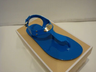 NUEVO Mujer MICHAEL KORS MK PLACA JALEA Piscina Azul Talla 6 Foto 1 de 3