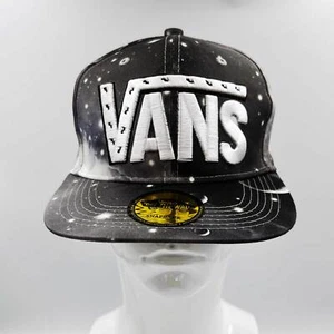 Vans - Baseballmütze Sommer breite flache Krempe bestickt | buntes Galaxy Patt... - Bild 1 von 4
