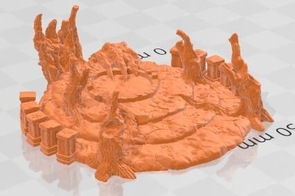 AETHER STUDIOS Runic Circle - Swamp of Sorrows - Pathfinder - Dungeons & Dragons -RPG- Tabletop